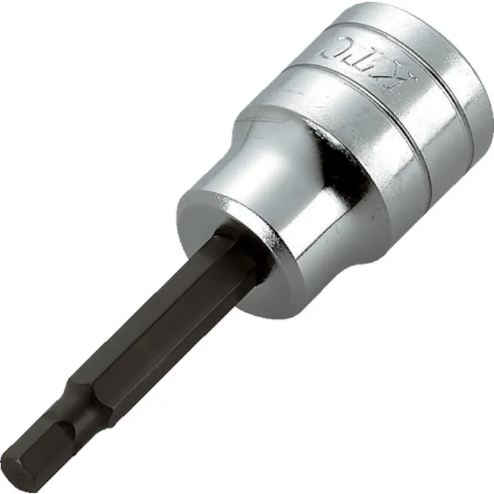 【CAINZ-DASH】京都機械工具 12.7sq.ヘキサゴンビットソケット 対辺寸法6mm 差込角12.7mm 全長70mm BT4-06【別送品】
