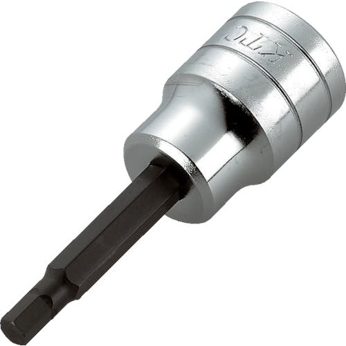 【CAINZ-DASH】京都機械工具 １２．７ｓｑ．ヘキサゴンビットソケット７ｍｍ BT4-07【別送品】