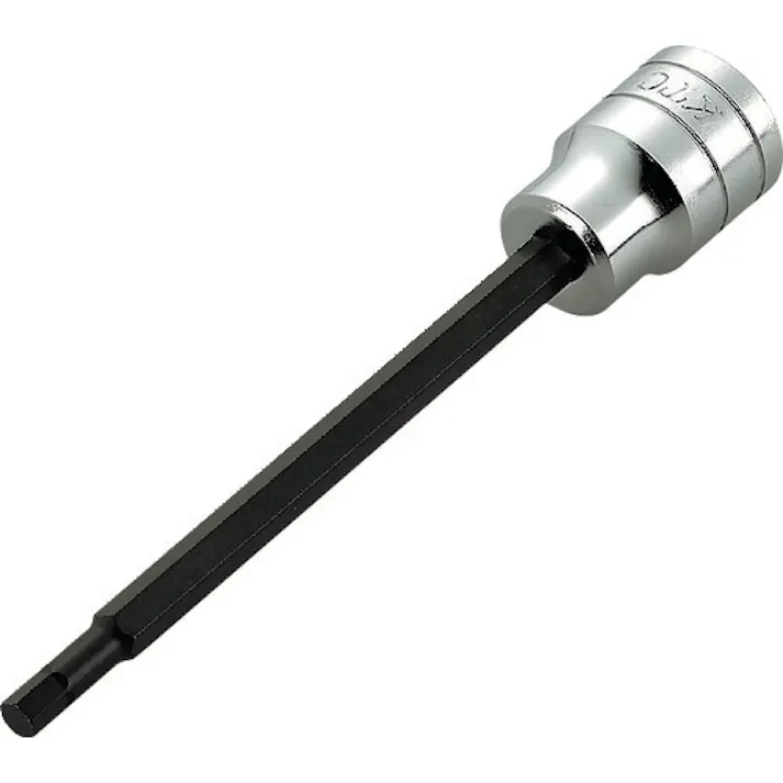 【CAINZ-DASH】京都機械工具 12.7sq.ロングヘキサゴンビットソケット(インチ)BT4-1/2L BT4-1/2L【別送品】