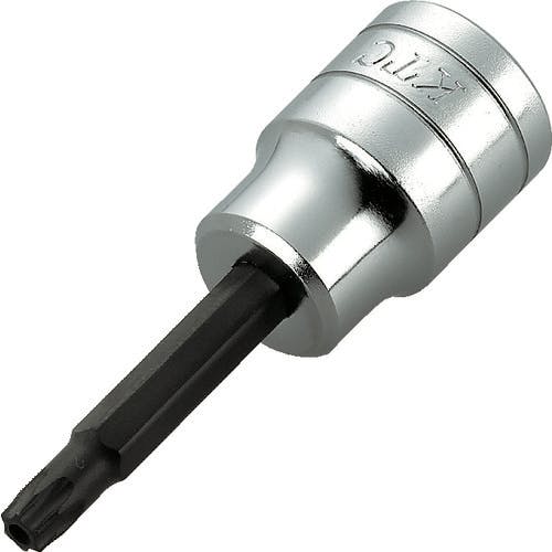 【CAINZ-DASH】京都機械工具 １２．７ｓｑ．Ｔ型いじり止めトルクスビットソケットＴ５０ BT4-T50H【別送品】