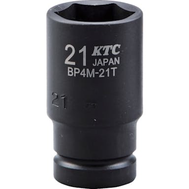 【CAINZ-DASH】京都機械工具 １２．７ｓｑ．インパクトレンチ用ソケット（セミディープ薄肉）１０ｍｍ BP4M-10T【別送品】