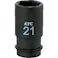 【CAINZ-DASH】京都機械工具 12.7sq.インパクトレンチ用ソケット(セミディープ薄肉) 25mm BP4M-25TP【別送品】