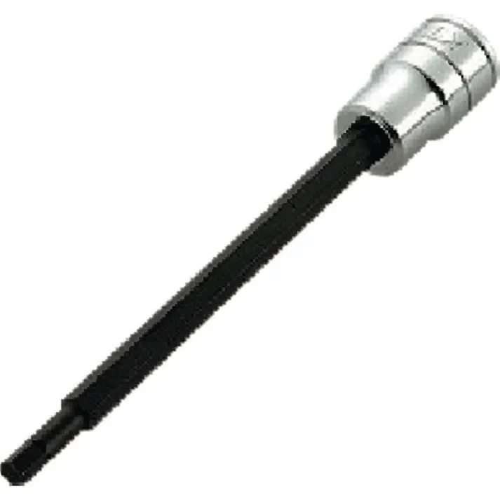 【CAINZ-DASH】京都機械工具 9.5sq.ロングヘキサゴンビットソケットパック・台紙仕様 対辺寸法6mm 差込角9.5mm BT3-06L-S【別送品】