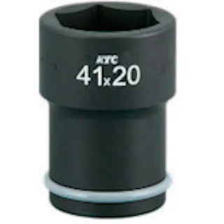 【CAINZ-DASH】京都機械工具 19.0sq.インパクトレンチ用ホイールナットコンビソケット38X20 ABP6-3820TP【別送品】