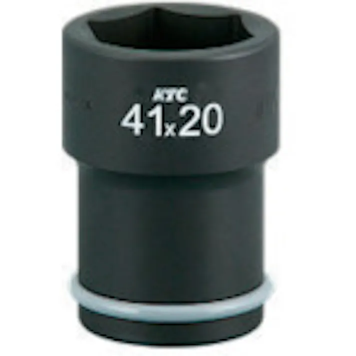 【CAINZ-DASH】京都機械工具 19.0sq.インパクトレンチ用ホイールナットコンビソケット41X20 ABP6-4120TP【別送品】