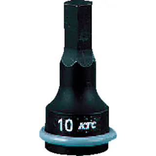 【CAINZ-DASH】京都機械工具 9.5sq.インパクトレンチ用ヘキサゴンレンチ 6mm BTP3-06P【別送品】