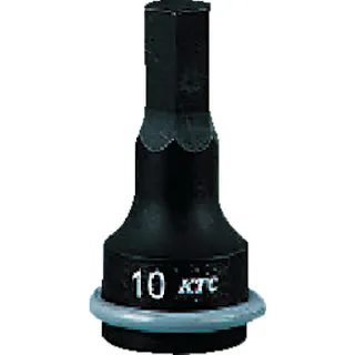 【CAINZ-DASH】京都機械工具 9.5sq.インパクトレンチ用ヘキサゴンレンチ 10mm BTP3-10P【別送品】