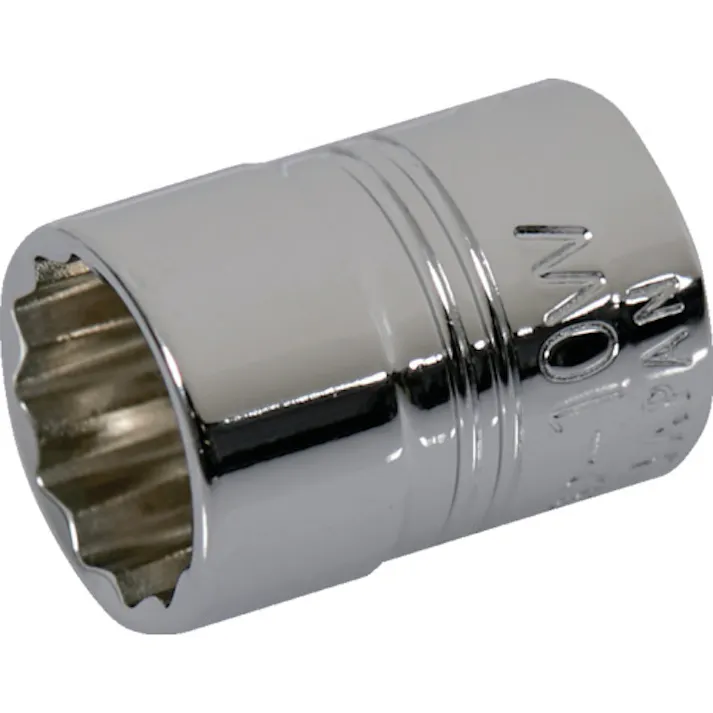 【CAINZ-DASH】京都機械工具 6.3sq.ソケット(十二角) 10mm NB2-10W【別送品】