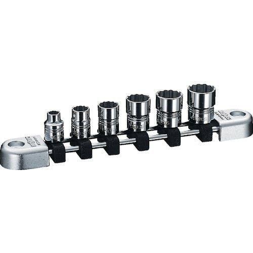 【CAINZ-DASH】京都機械工具 ６．３ｓｑ．ソケットセット［６コ組］ NTB206WA【別送品】