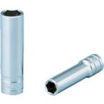 【CAINZ-DASH】京都機械工具 マグネットディープソケット　対辺寸法１３ｍｍ　差込角９．５ｍｍ　全長７０ｍｍ B3L-13MGA【別送品】