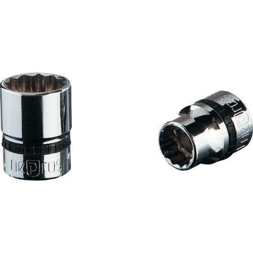京都機械工具 9.5sq.ソケット(十二角) 対辺寸法3/8インチ 全長22mm NB3-3/8W ソケット(インチ) 京都機械工具 9.5sq.ソケット(十二角) 対辺寸法3/8インチ 全長22mm NB3-3/8W ソケット(インチ)