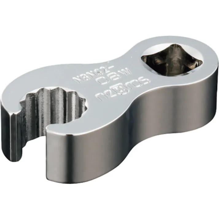【CAINZ-DASH】京都機械工具 6.3sq.クローフットレンチ 対辺寸法8mm 幅17mm NBNS2-08W【別送品】