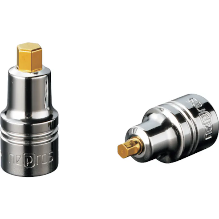 【CAINZ-DASH】京都機械工具 6.3sq.スタッビヘキサゴンビットソケット 対辺寸法4mm 全長23.7mm NBT2-04SS【別送品】