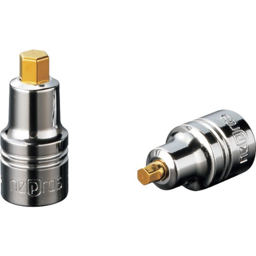 【CAINZ-DASH】京都機械工具 ６．３ｓｑ．スタッビヘキサゴンビットソケット　対辺寸法６ｍｍ　全長２６．２ｍｍ NBT2-06SS【別送品】