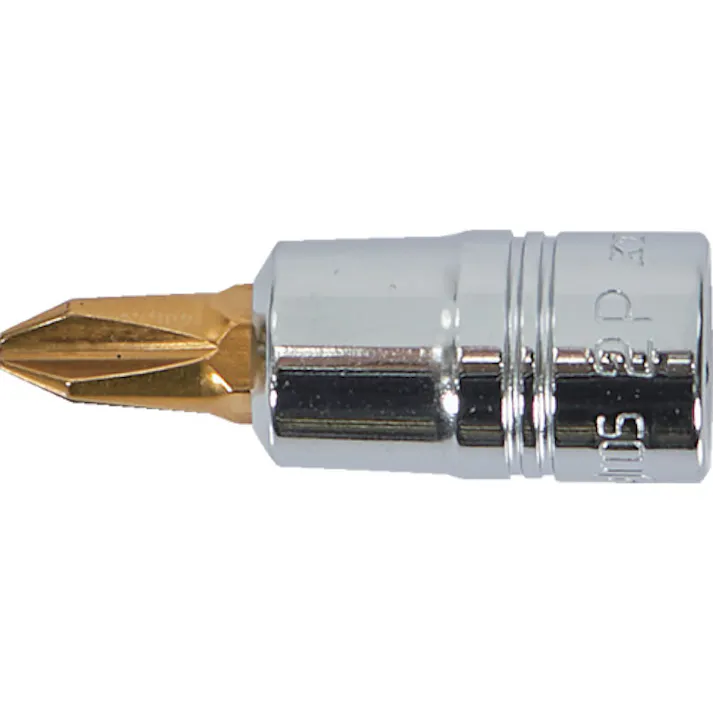 【CAINZ-DASH】京都機械工具 ドライバービットソケット 6.3sqスタッビクロスビットソケット 刃先NO.2 全長34mm NBT2P-2SS【別送品】