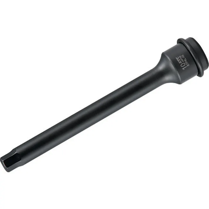【CAINZ-DASH】京都機械工具 12.7sq. インパクトレンチ用ヘキサゴンレンチ 対辺寸法6mm 全長155mm BTP4L-06P【別送品】