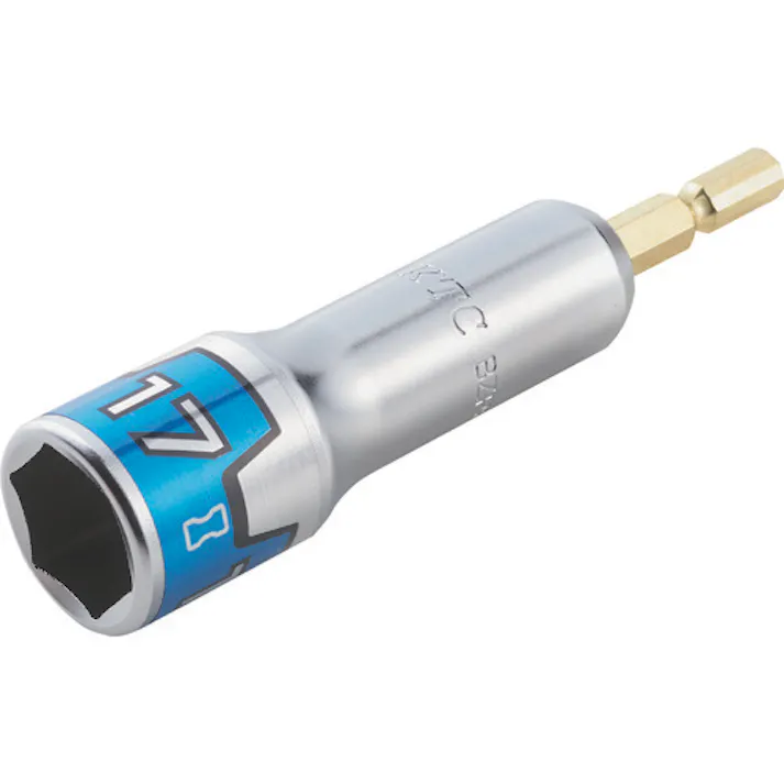 【CAINZ-DASH】京都機械工具 インパクトドライバ用ソケットビット 難攻不落 17mm BZP63-17【別送品】