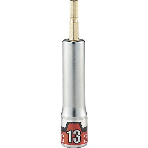 京都機械工具 インパクトドライバ用ソケットビット 難攻不落 13mm BZP63-13 ソケットビット(電動工具用) 京都機械工具 インパクトドライバ用ソケットビット 難攻不落 13mm BZP63-13 ソケットビット(電動工具用)