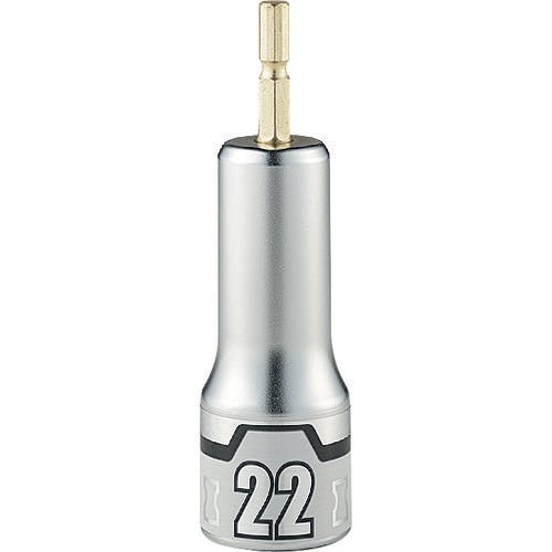 京都機械工具 インパクトドライバ用ソケットビット 難攻不落 22mm BZP63-22 ソケットビット(電動工具用) 京都機械工具 インパクトドライバ用ソケットビット 難攻不落 22mm BZP63-22 ソケットビット(電動工具用)