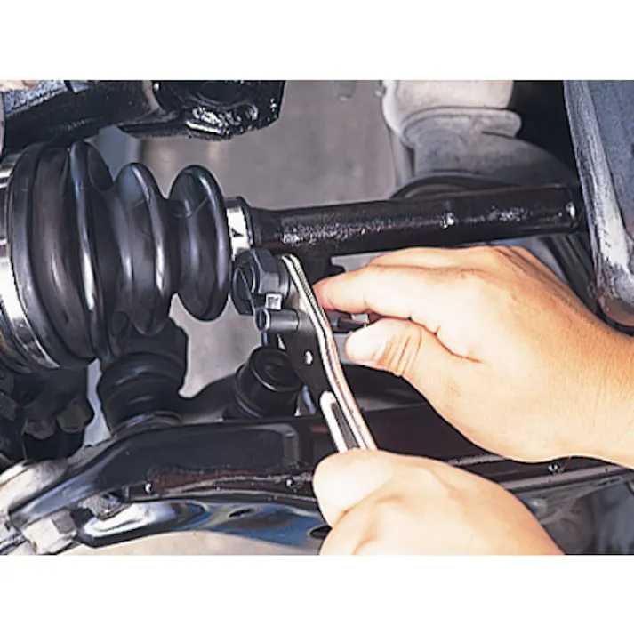 【CAINZ-DASH】京都機械工具 切断機能付ブーツバンドツール AS401【別送品】