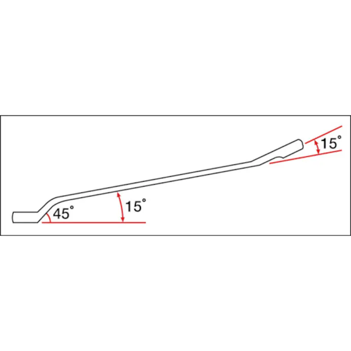 【CAINZ-DASH】京都機械工具 プロフィットツールめがねレンチ19mm M30-19【別送品】