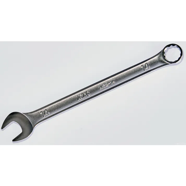 【CAINZ-DASH】京都機械工具 コンビネーションレンチ 二面幅14mm 全長190mm MS2-14【別送品】