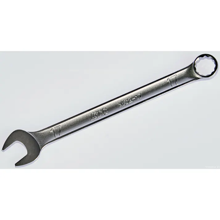 【CAINZ-DASH】京都機械工具 コンビネーションレンチ 二面幅17mm 全長225mm MS2-17【別送品】