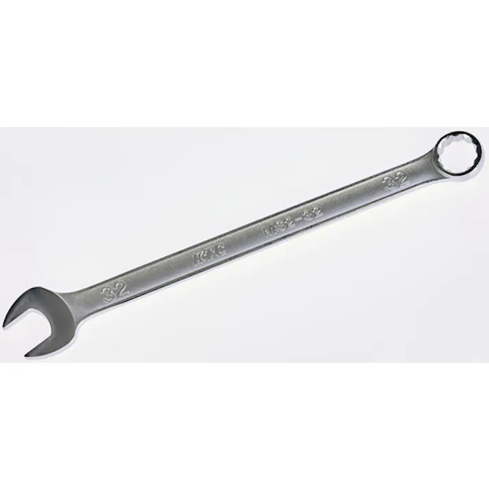 【CAINZ-DASH】京都機械工具 コンビネーションレンチ 二面幅32mm 全長471mm MS2-32【別送品】