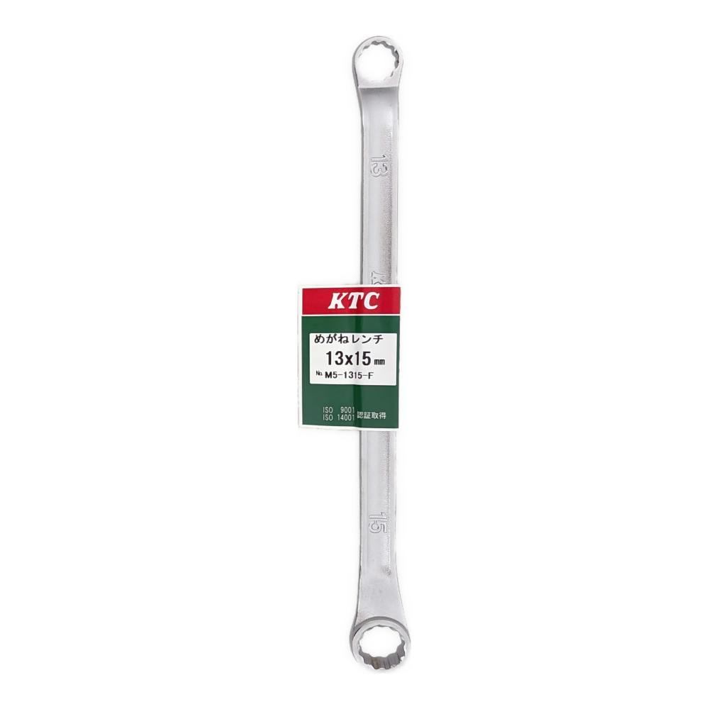 KTC 45°×6°ロングめがねレンチ M5-1315 | 作業工具・作業用品・作業