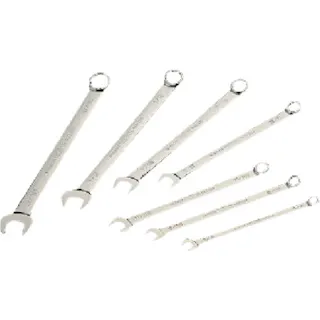 【CAINZ-DASH】京都機械工具 ロングコンビネーションレンチ(インチ) 二面幅寸法 11/32インチ NMS2L-11/32【別送品】