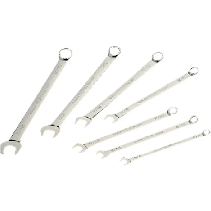 【CAINZ-DASH】京都機械工具 ロングコンビネーションレンチ(インチ) 二面幅寸法 11/16インチ NMS2L-11/16【別送品】