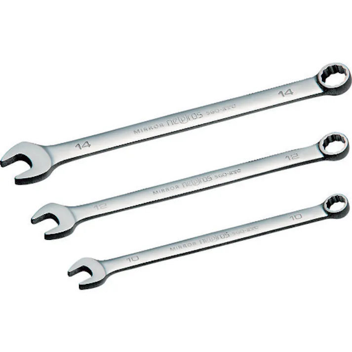 【CAINZ-DASH】京都機械工具 ロングコンビネーションレンチ 二面幅13mm 全長205mm NMS2L-13【別送品】