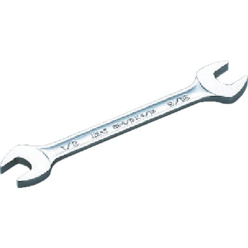 京都機械工具 スパナ3/8×7/16inch S2-3/8X7/16 両口スパナ(インチサイズ) 京都機械工具 スパナ3/8×7/16inch S2-3/8X7/16 両口スパナ(インチサイズ)