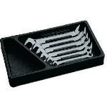 【CAINZ-DASH】京都機械工具 アングルヘッドスパナセット［６本組］ NTS306【別送品】