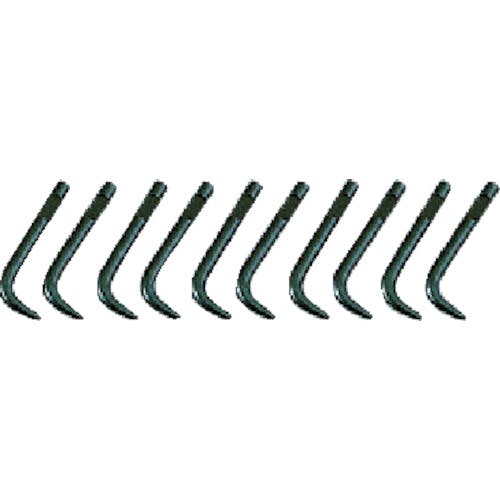 京都機械工具 スナップリングプライヤ先端クローセット　曲型Ф１．５［１０本組］ SPC0210 スナップリングプライヤー