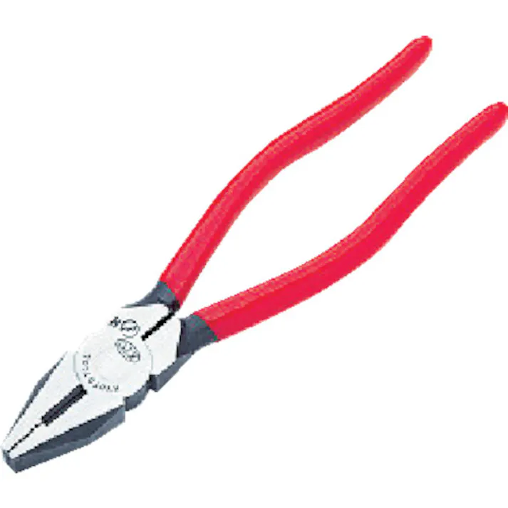 【CAINZ-DASH】京都機械工具 ペンチ(コーティンググリップ)175mm SPD-175C【別送品】