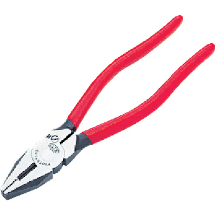 【CAINZ-DASH】京都機械工具 ペンチ(コーティンググリップ)175mm SPD-175C【別送品】