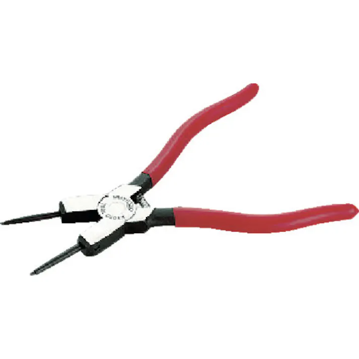 【CAINZ-DASH】京都機械工具 直型スナップリングプライヤ穴用 Ф2.0 SCP-171【別送品】