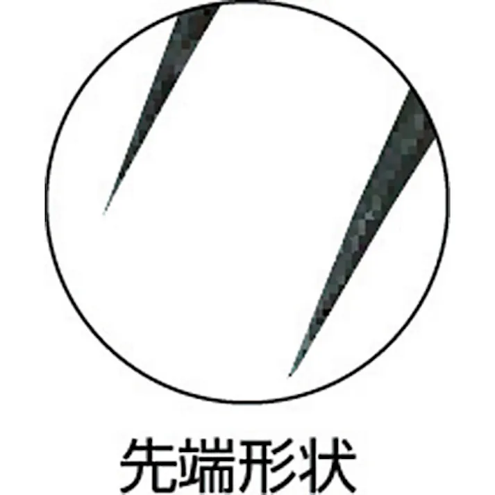 【CAINZ-DASH】京都機械工具 曲型ロングスナップリングプライヤ穴用 Ф1.2 SCP-172LL【別送品】