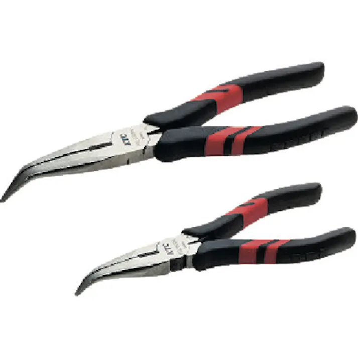 【CAINZ-DASH】京都機械工具 ラジオペンチ(45°ベントノーズタイプ) 全長160mm PSL-150BN-S【別送品】