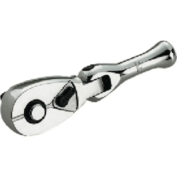 【CAINZ-DASH】京都機械工具 9.5sq.コンパクトフレックスショートラチェットハンドルパック・台紙仕様 BRC3FS-S【別送品】