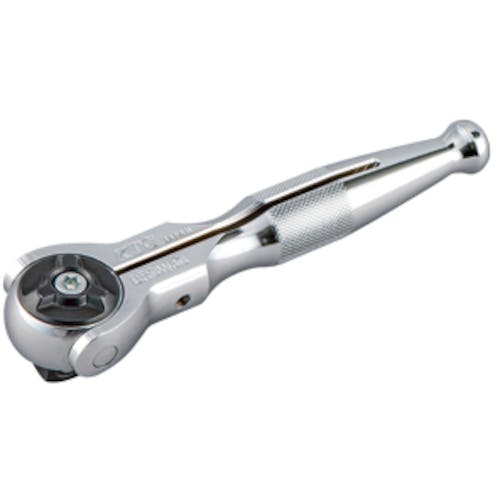 京都機械工具 9.5sq.ショートスイベルラチェットハンドル BRSW3S ラチェットハンドル