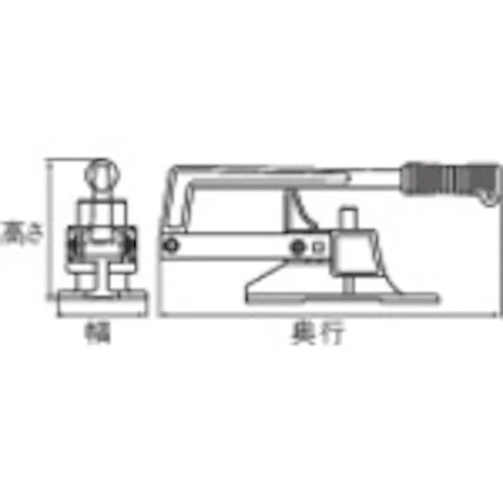 【CAINZ-DASH】京都機械工具 フレキツバ出し工具(3山成形専用) FV10【別送品】