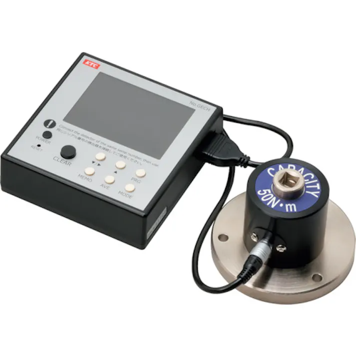 【CAINZ-DASH】京都機械工具 トルク検査機 デジタルトルクチェッカー トルク調整範囲0.2~50N・m 差込角9.5mm GECH050-03【別送品】