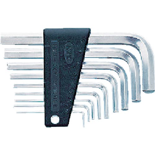 【CAINZ-DASH】京都機械工具 ハイグレードＬ形スタンダード六角棒レンチセット［９本組］ HLD1009【別送品】