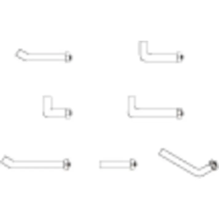 【CAINZ-DASH】京都機械工具 フックEセット(10本組) SKR-54-E【別送品】