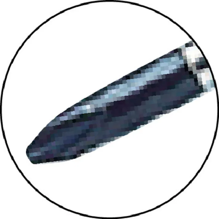 【CAINZ-DASH】京都機械工具 ソフトドライバ クロス貫通タイプ 刃先No.2 軸長150mm D7P2-215【別送品】