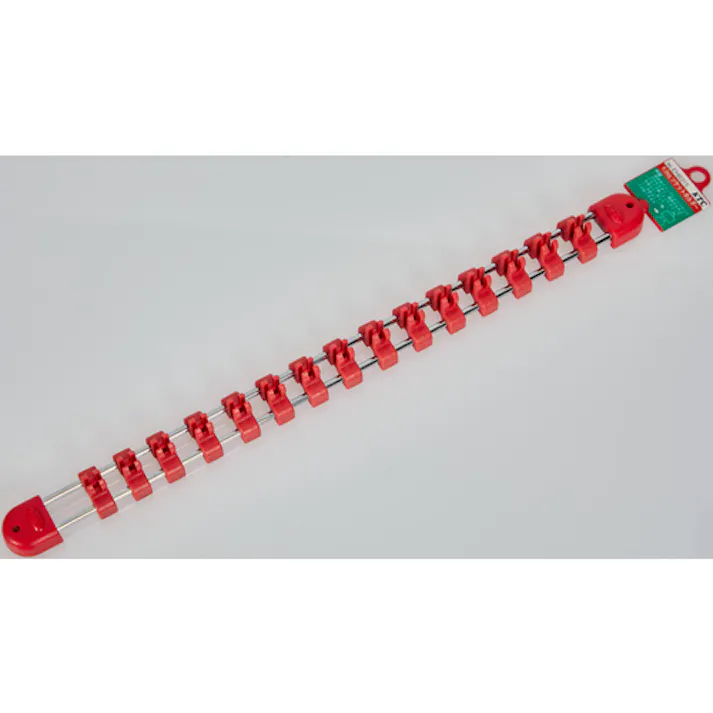 【CAINZ-DASH】京都機械工具 9.5sq.ソケットホルダー 差込角9.5mm 差込数15個 全長365mm EHB315【別送品】