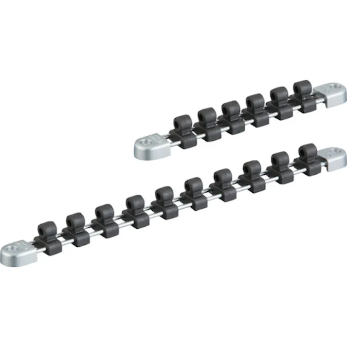 【CAINZ-DASH】京都機械工具 12.7sq.ソケットホルダー 差込角12.7mm 差込数6 全長219mm NEHB406【別送品】