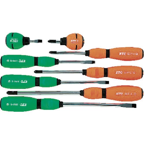 【CAINZ-DASH】京都機械工具 ソフトドライバセット［８本組］ TD798【別送品】